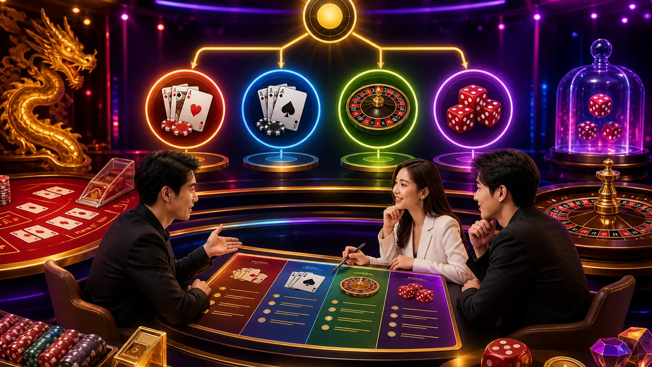 Chọn kiểu xem live-game theo mục tiêu: cách chọn định dạng game trực tiếp phù hợp trên hubet